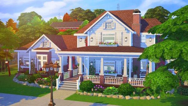 Семейный дом симс 4