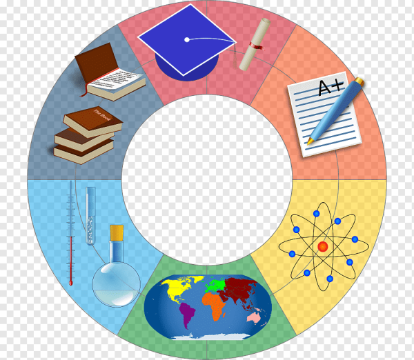 Школьный фон круглый