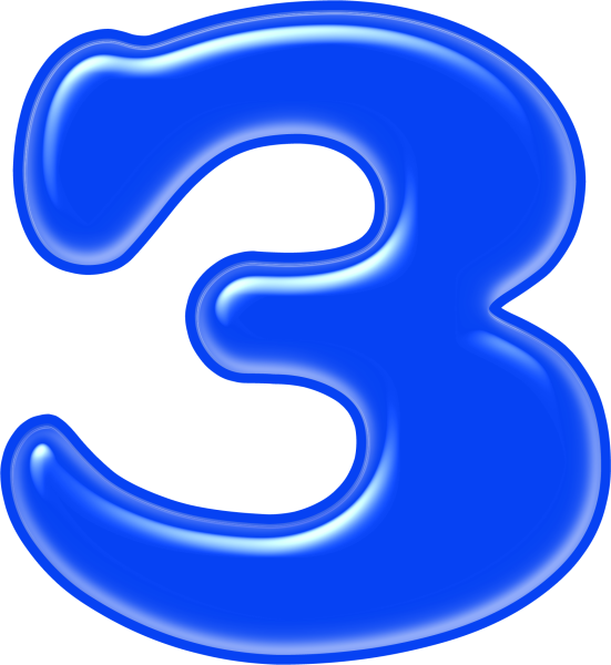 Буква з синего цвета