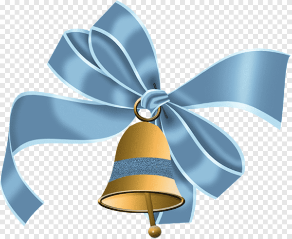 Колокольчик на прозрачном фоне