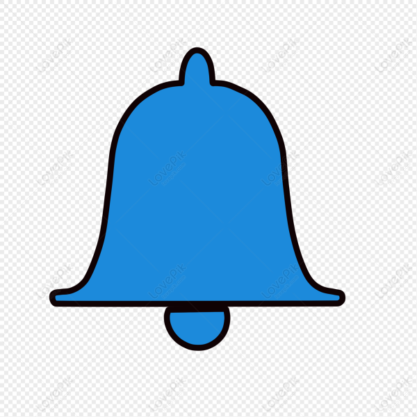 Синий колокольчик мультяшный