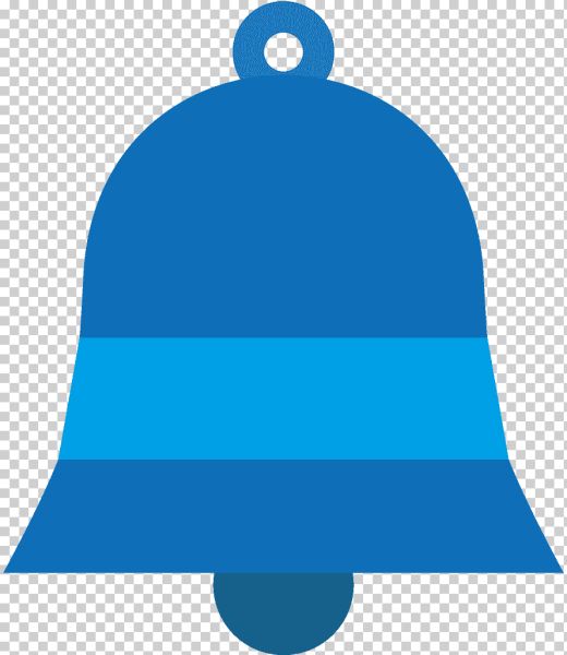 Колокольчик голубой значок