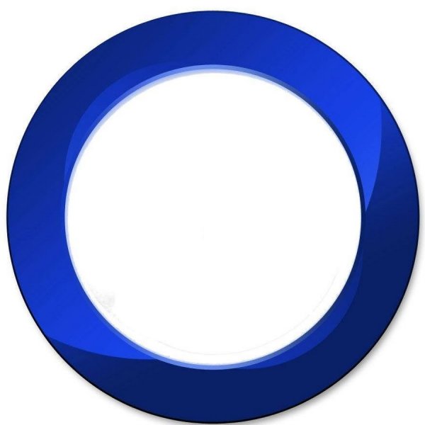 Синие кружочки