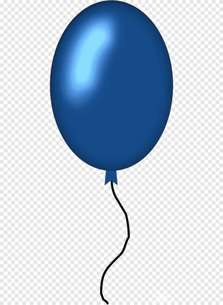 Синий шарик