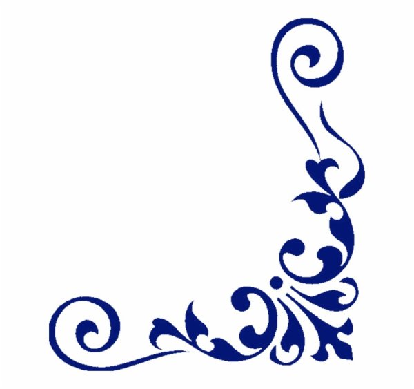 Орнамент угол