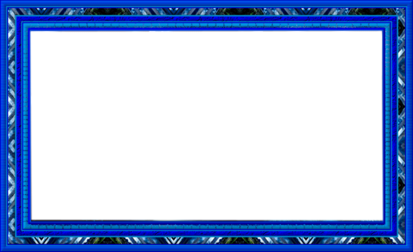Рамка синяя