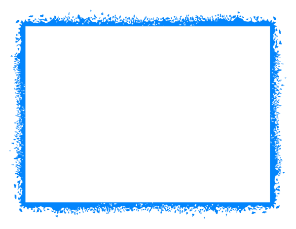 Синяя рамка для фотошопа