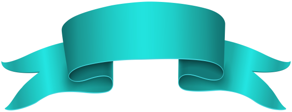 Голубая лента для надписи
