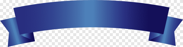 Синяя ленточка для надписи
