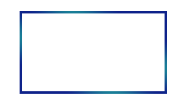 Тонкая синяя рамка на прозрачном фоне