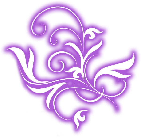 Фиолетовые узоры