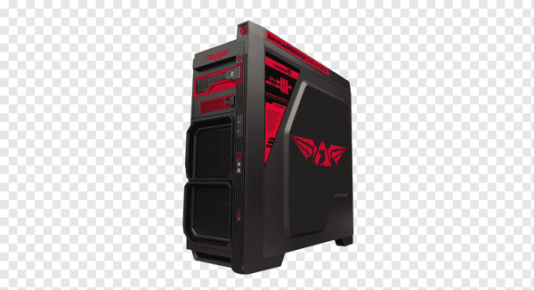 Игровой системный блок спереди