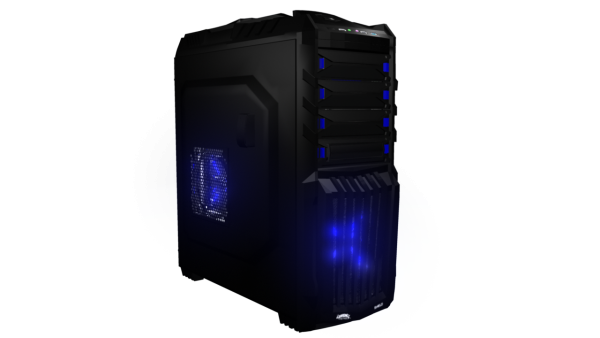 Корпус компьютера на прозрачном фоне