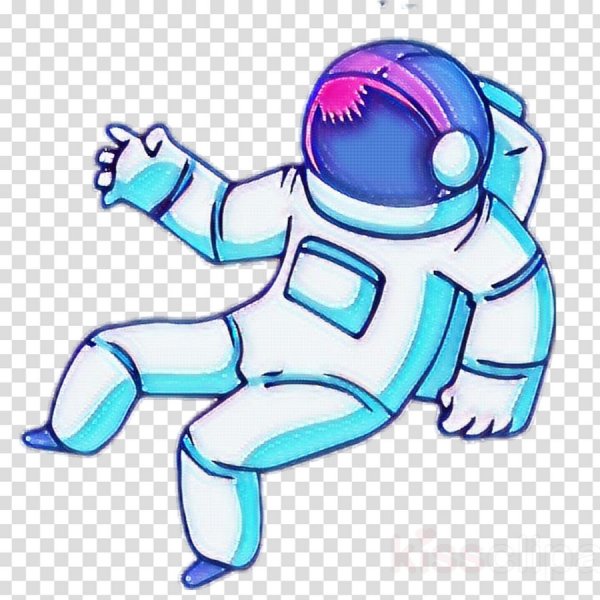 Космонавт мультяшный