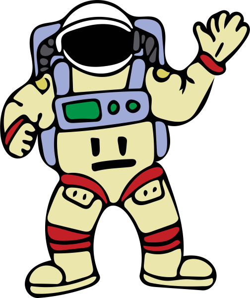 Космонавт клипарт
