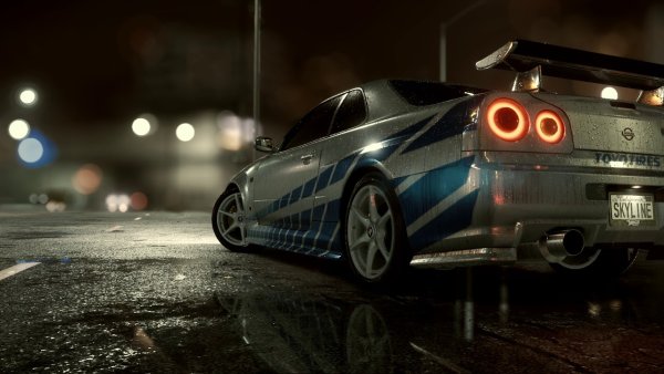 Nissan Skyline r34 4к