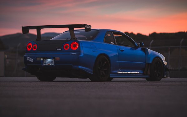 Nissan Skyline r34 4к
