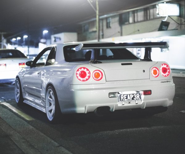 Nissan Skyline GTR r34 White