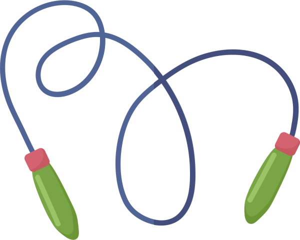 Скакалка рисунок для детей