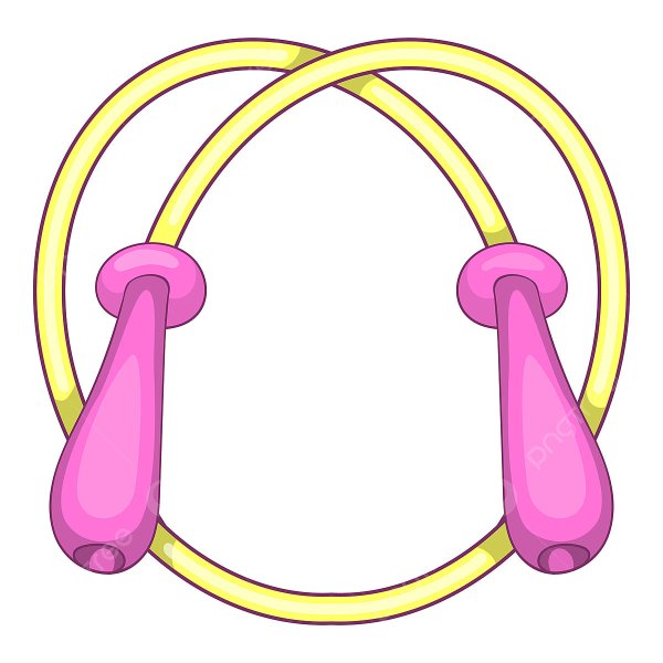 Нарисовать скакалку