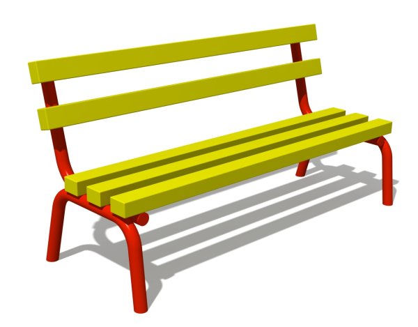 Скамейка «Giada Bench» арт. 148400; Metalco