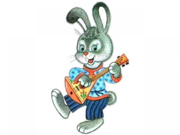 Зайка из сказки Теремок