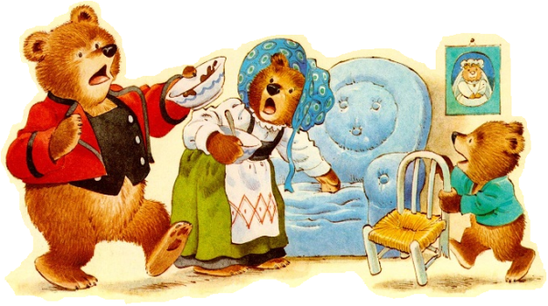 Мишутка из сказки три медведя