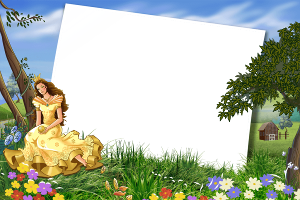 Сказочные рамки для оформления текста