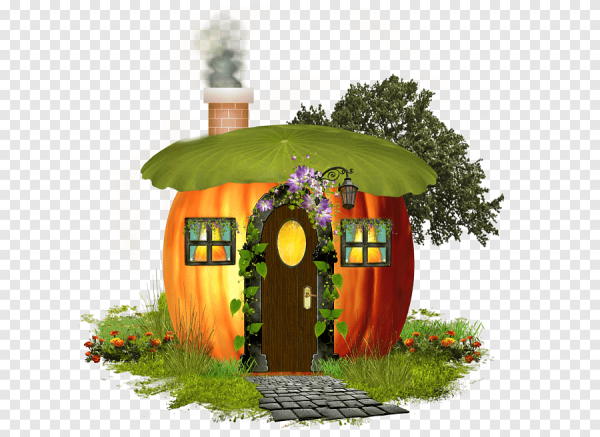 Домик мультяшный