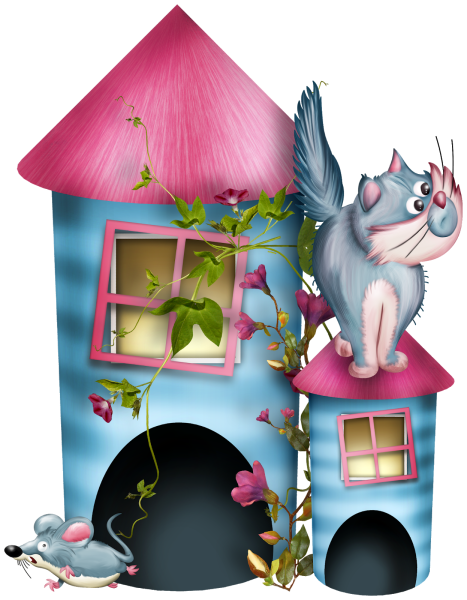 Дом мультяшный