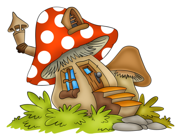 Домики грибочки