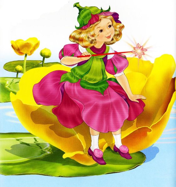 Дюймовочка картинки