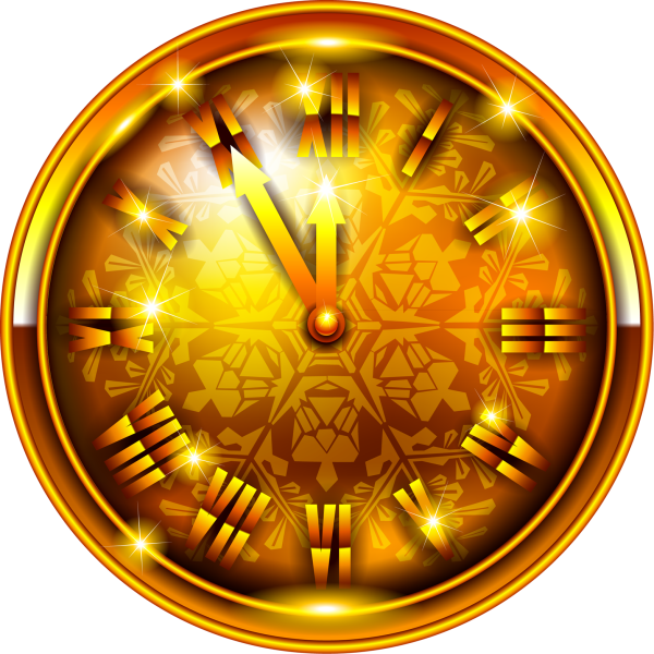 Часы новогодние