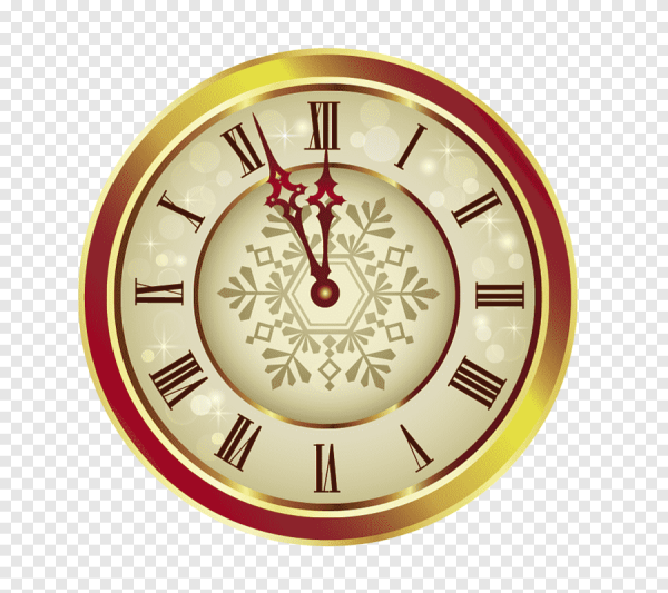Новогодний циферблат