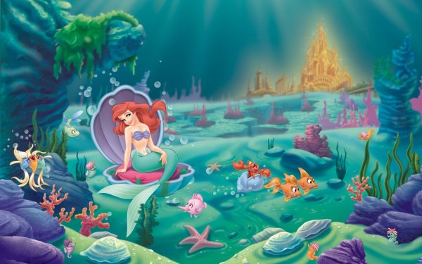 Подводный дворец Русалочки Ариэль