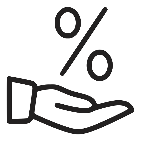 Значок скидки