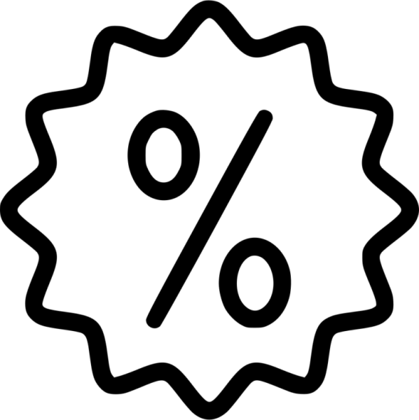 Акция значок