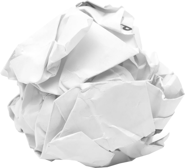Скомканная бумага