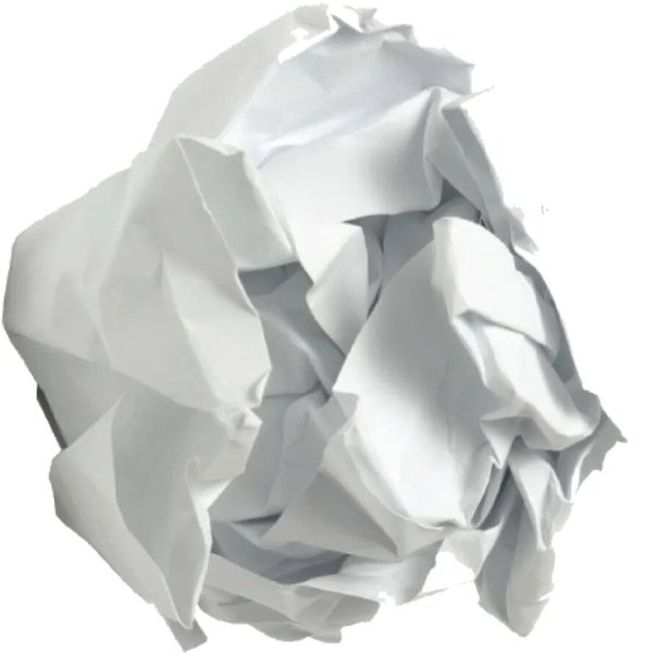 Смятая бумага