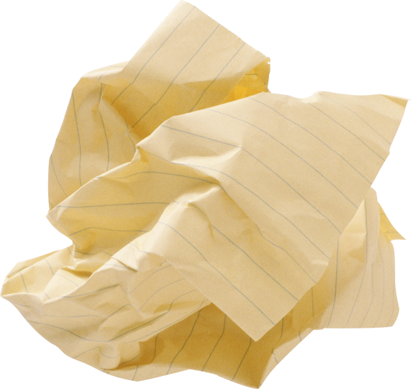 Скомканная бумага