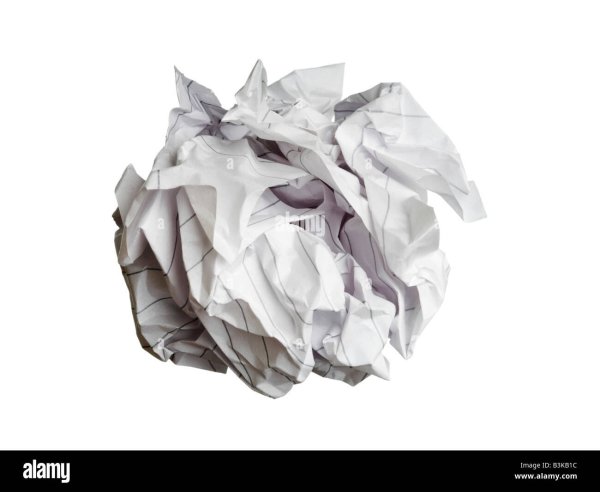 Скомканная бумага