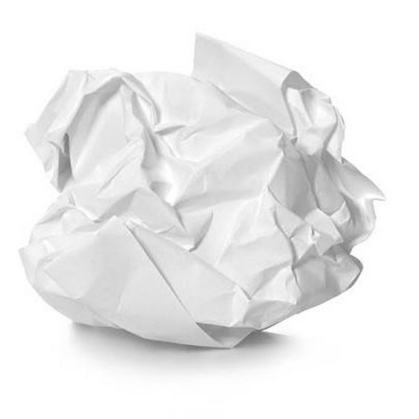 Смятая бумага