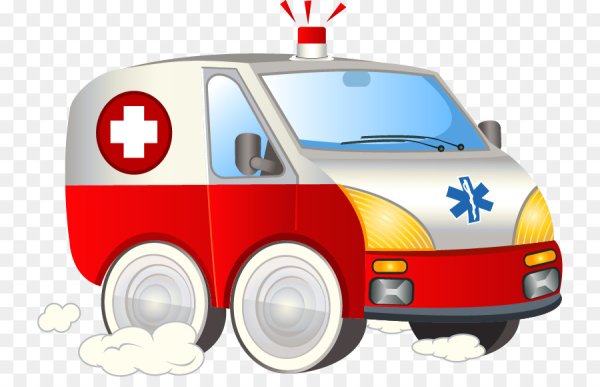 Машинка скорой помощи вектор