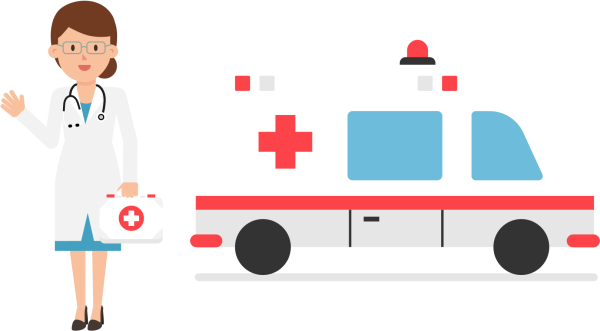 Анимация скорой помощи