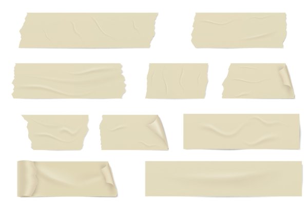 Обрывок клейкой ленты