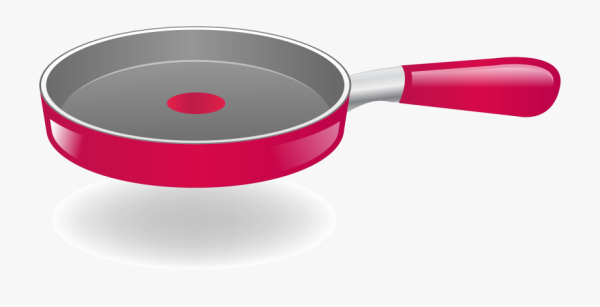 Кастрюля на прозрачном фоне для детей сковорода