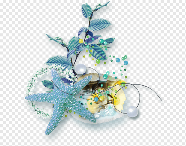 Морская тематика на прозрачном фоне