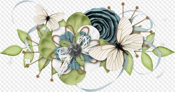 Цветочки для альбома