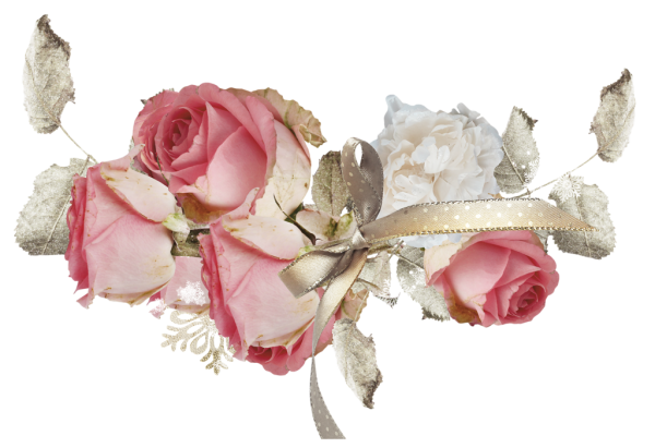 Украшение цветы к коллажу