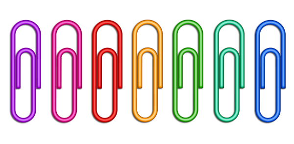 Скрепка клипарт